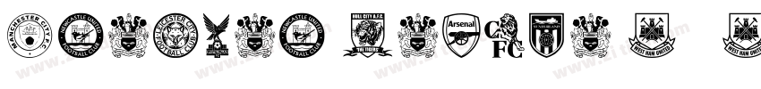 Premier League 2024字体转换